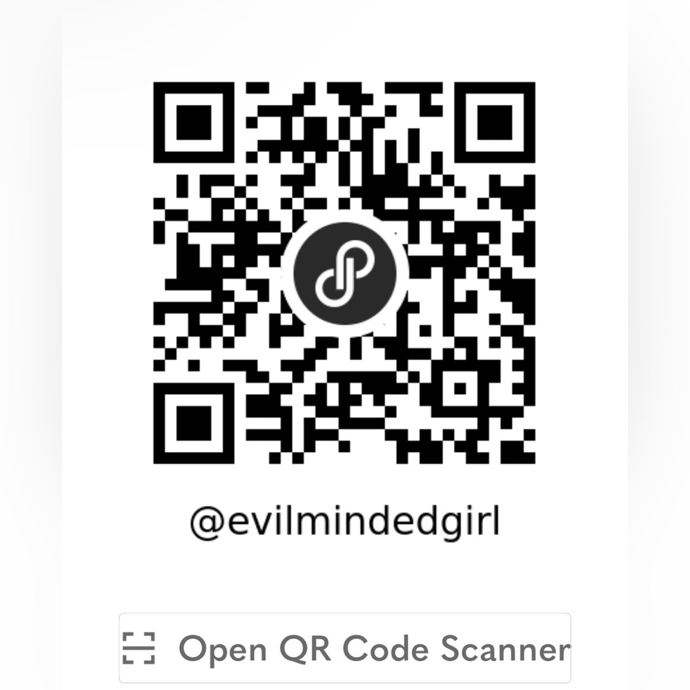 My QR Code for Poshmark Profile